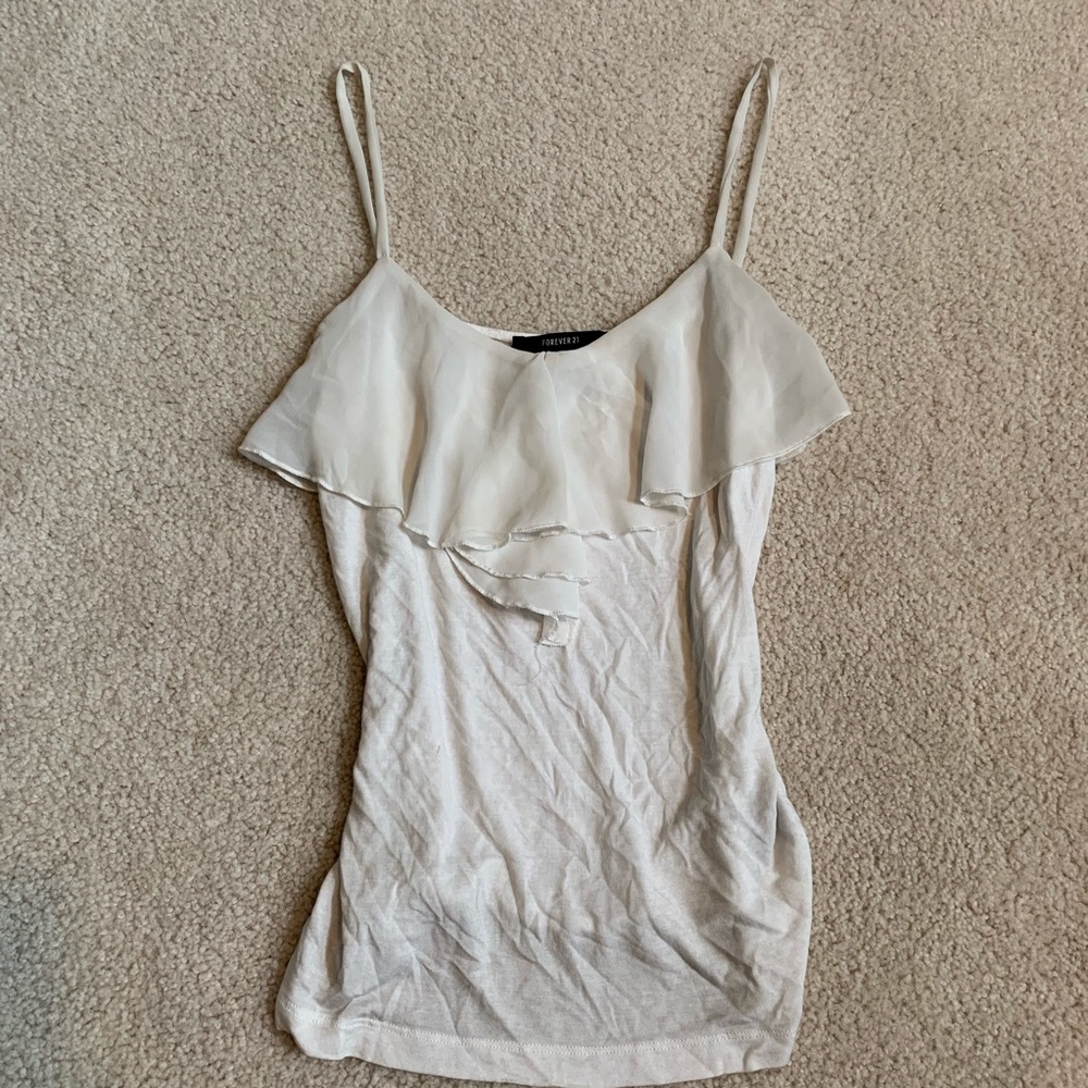 Forever 21 white tank